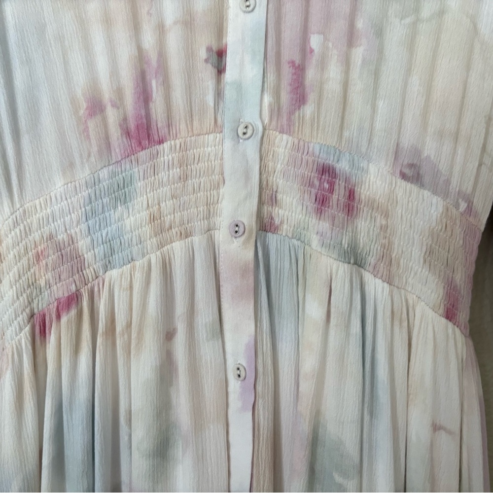 Z Supply Watercolor Floral Maxi Dress - Size Medium - Picture 9 of 11
